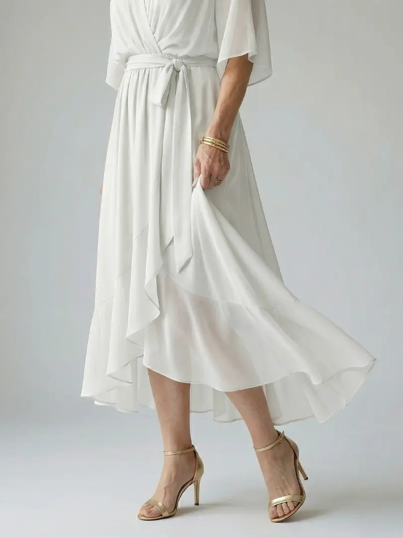 Elric | Light Drape Midi Dress CULT ÉIRE