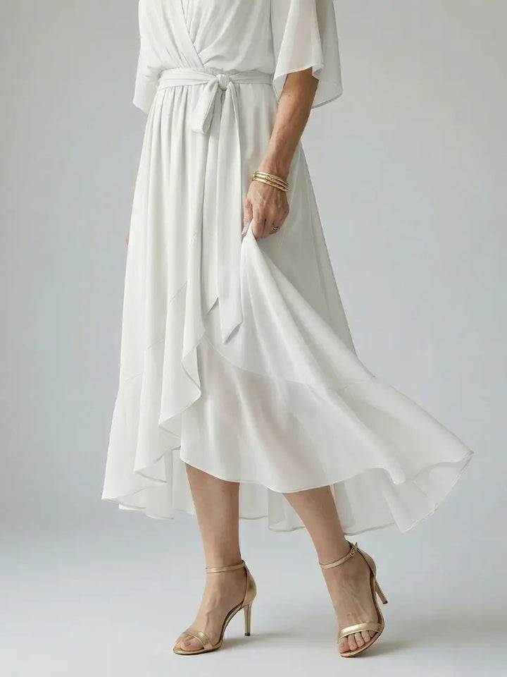 Elric | Light Drape Midi Dress CULT ÉIRE