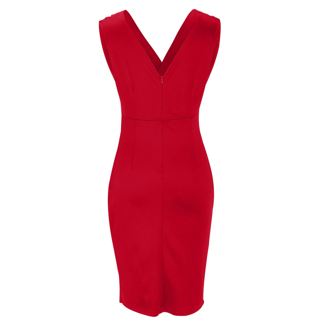 ADRIENNE | Elegant Draped Dress with Sculpting Silhouette CULTÉIRE DUBLIN
