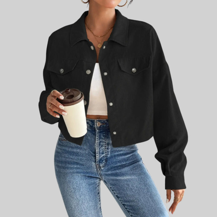 ESTRELLA™ – Classic Collared Button-Front Jacket CULT ÉIRE