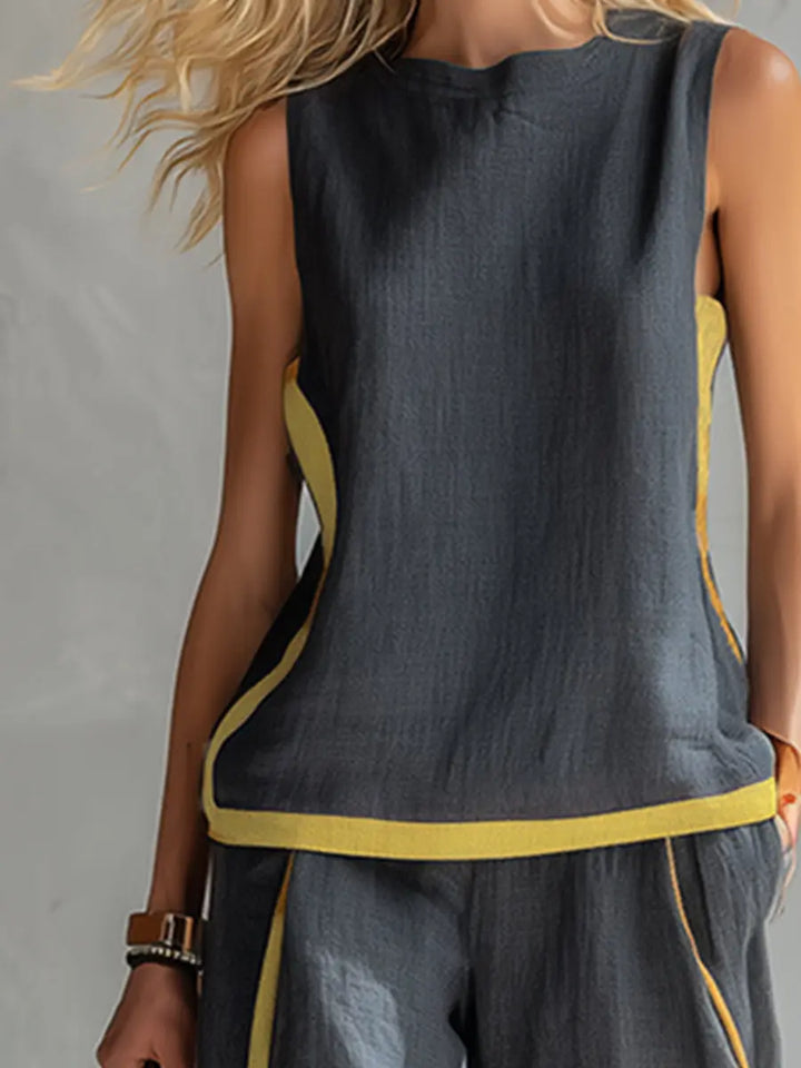LEILA | Elegant Cotton and Linen Set CULT ÉIRE