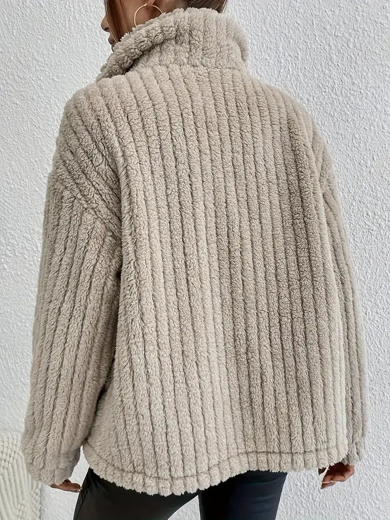 NOVA™ | Double-Sided Velvet Button Cardigan CULT ÉIRE