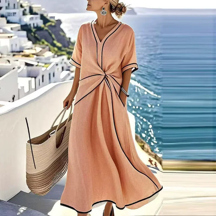 Athena™ - Elegant Flattering Summer Dress CULTÉIRE DUBLIN