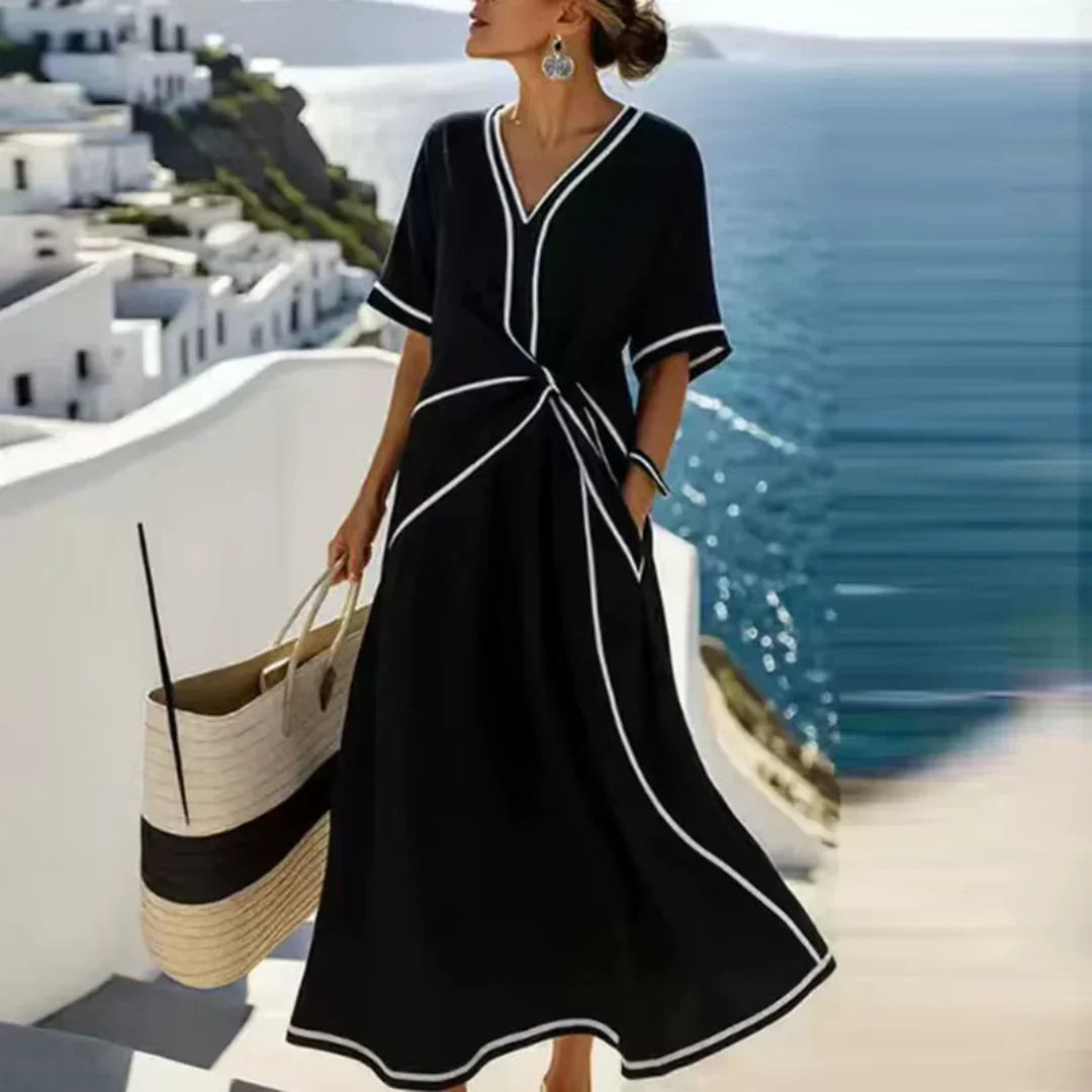 Athena™ - Elegant Flattering Summer Dress CULTÉIRE DUBLIN
