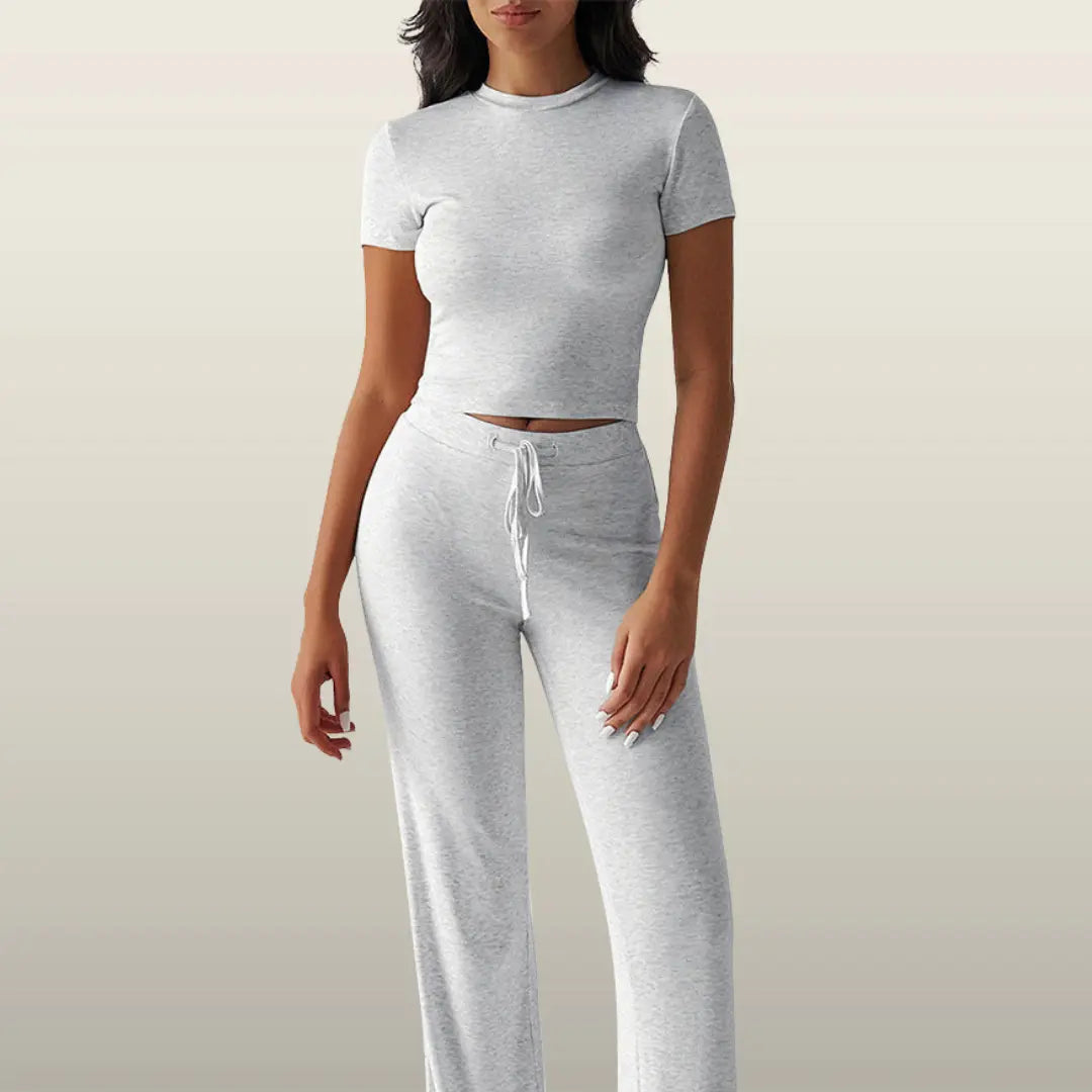 MARGARITA™ – Everyday Short Sleeve Crop and Jogger Set CULT ÉIRE