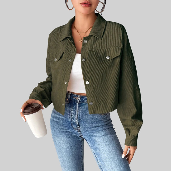 ESTRELLA™ – Classic Collared Button-Front Jacket CULT ÉIRE
