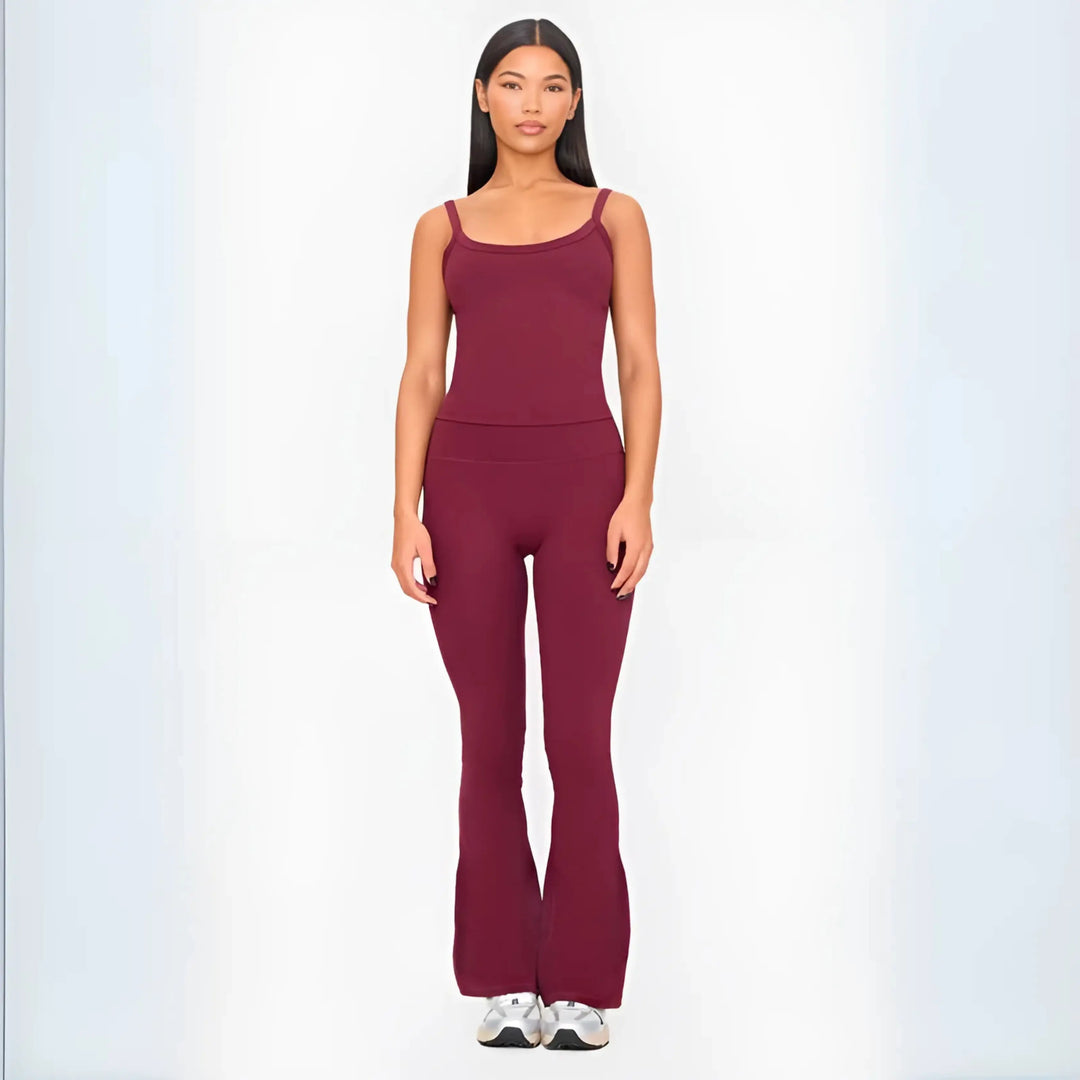 ARIANA™ - Casual Cami Top and Flare Leg Pants Set CULT ÉIRE