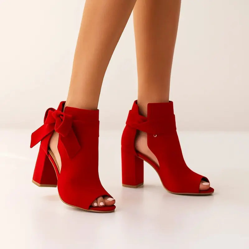ARABELLA | Bow Detail Heeled Sandals CULT ÉIRE