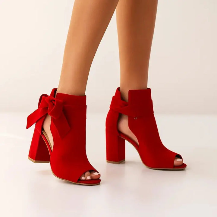ARABELLA | Bow Detail Heeled Sandals CULT ÉIRE