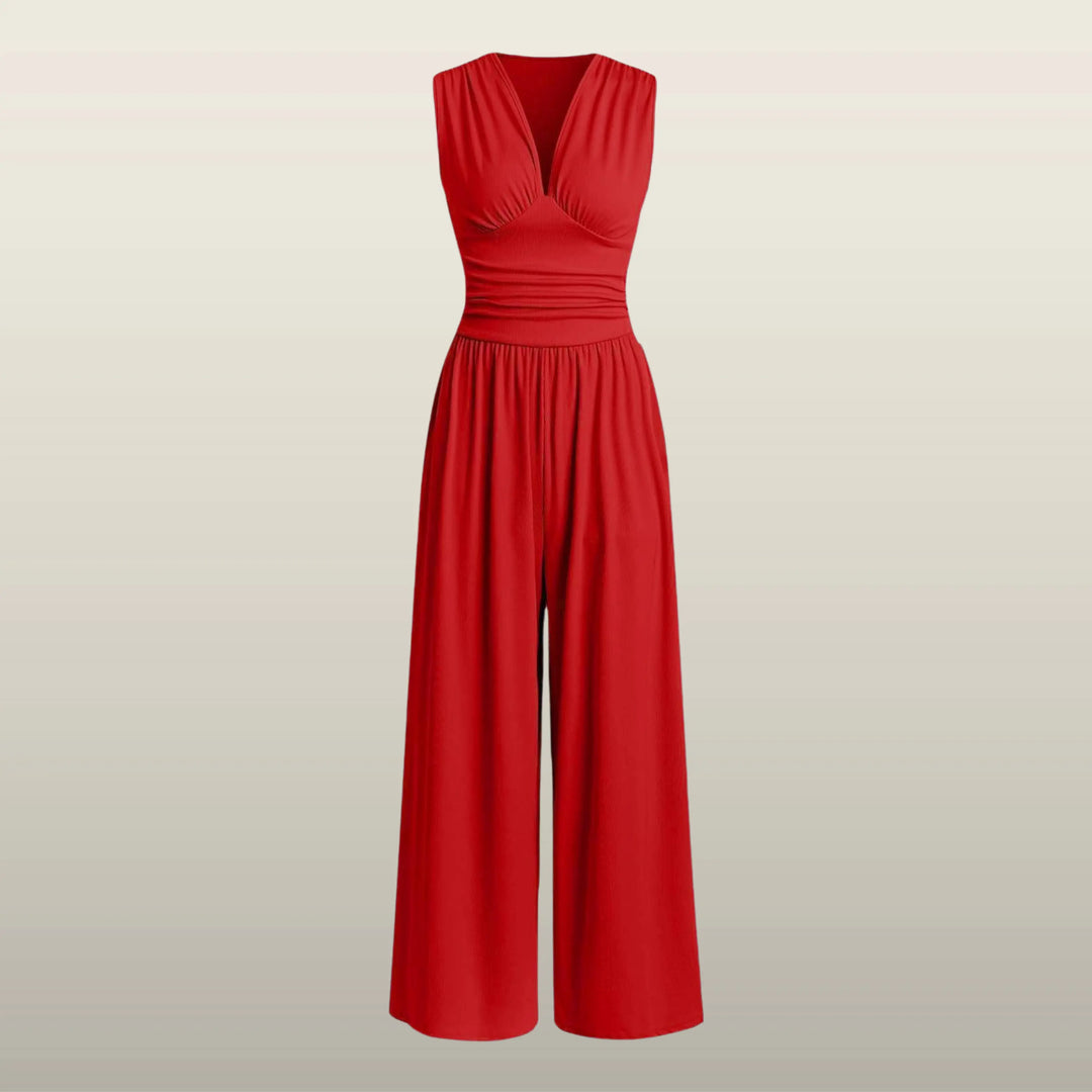 CHARITY™ – Chic Sleeveless Wide-Leg Jumpsuit CULT ÉIRE