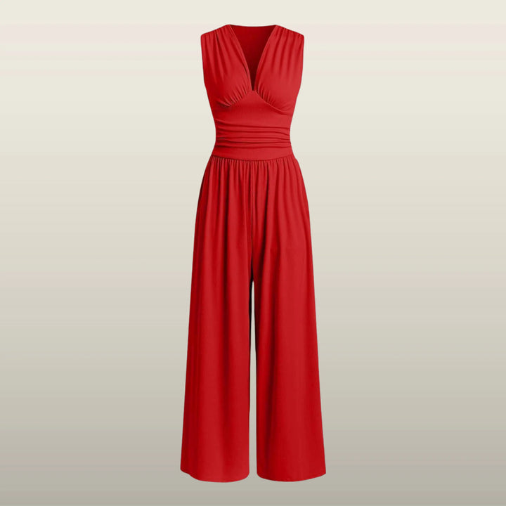 CHARITY™ – Chic Sleeveless Wide-Leg Jumpsuit CULT ÉIRE