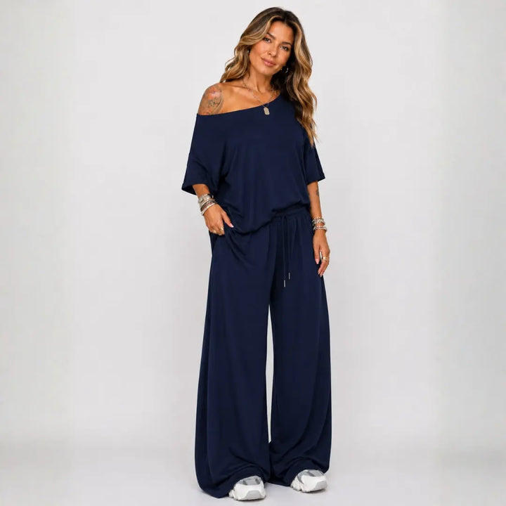 Emilia™ | Set with Top and Wide Trousers CULT ÉIRE