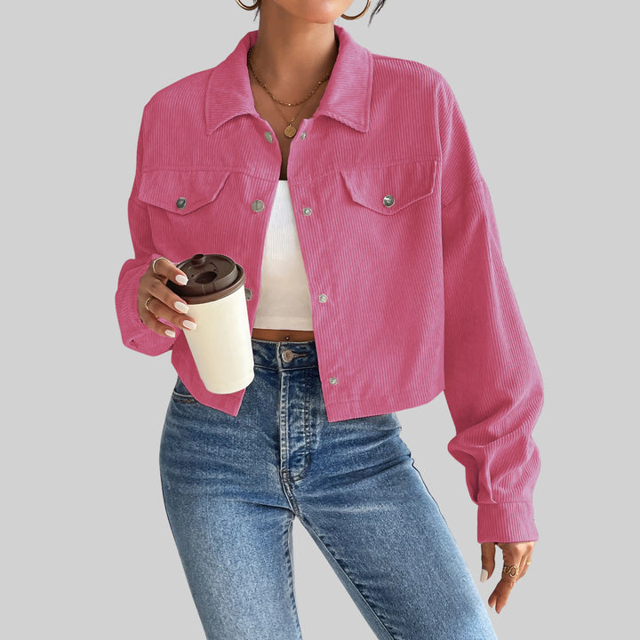 ESTRELLA™ – Classic Collared Button-Front Jacket CULT ÉIRE