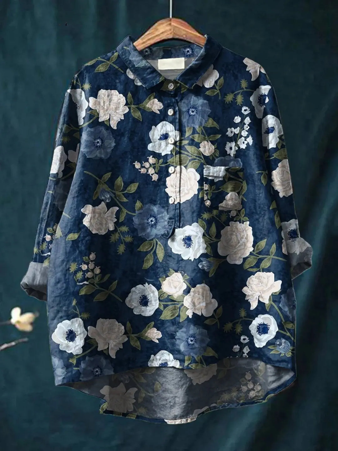 Joelle | Women's Floral Art Print Casual  Shirt CULT ÉIRE