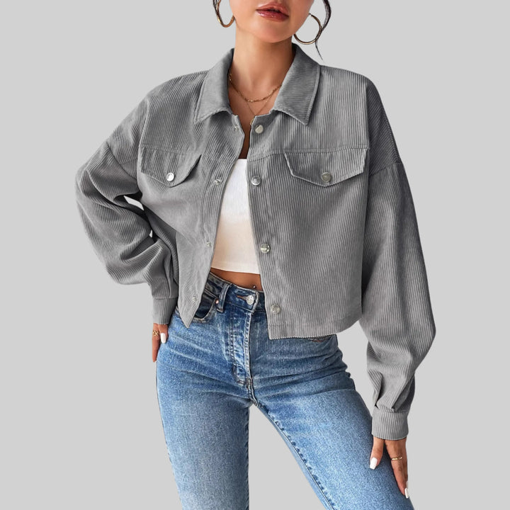 ESTRELLA™ – Classic Collared Button-Front Jacket CULT ÉIRE