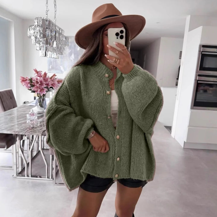 VANDANA™ - Classic Button-Down Long Sleeve Cardigan CULT ÉIRE