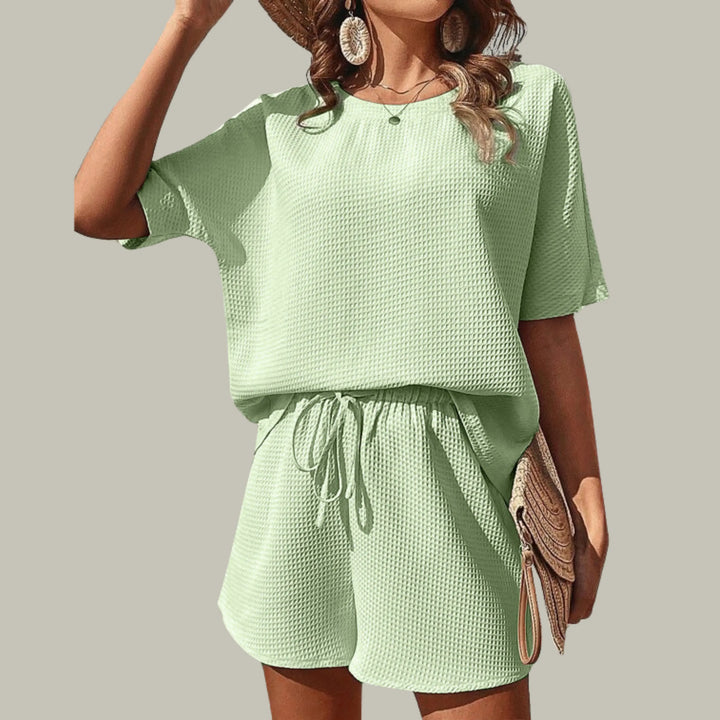 NIEVES™ – Casual Plus Size Summer Lounge Set CULT ÉIRE