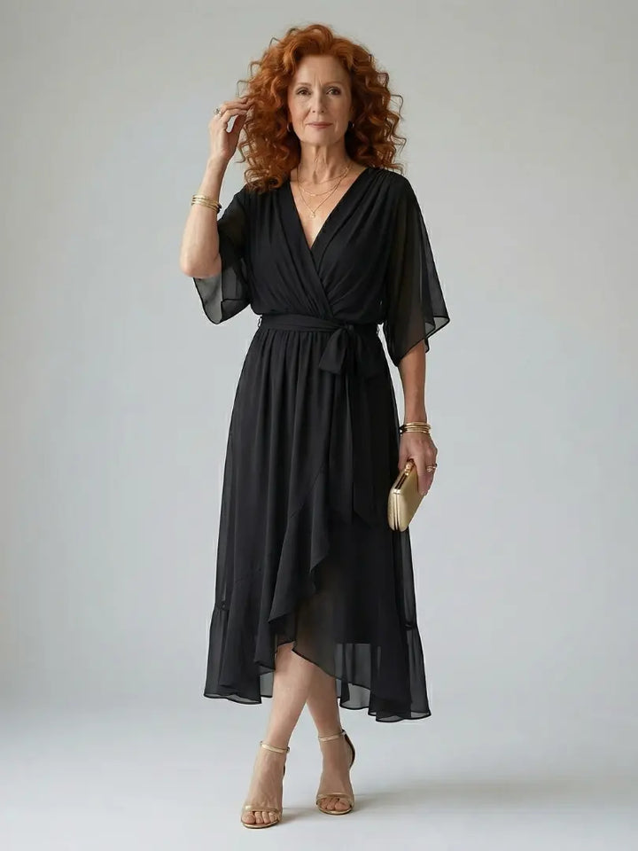 Elric | Light Drape Midi Dress CULT ÉIRE
