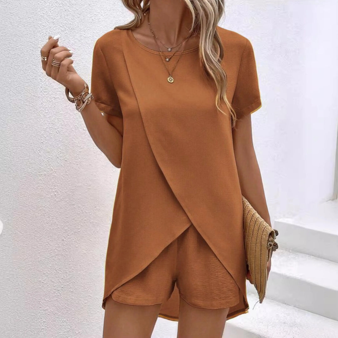 AMALIA™ – Elegant Summer Co-ord Lounge Set CULT ÉIRE
