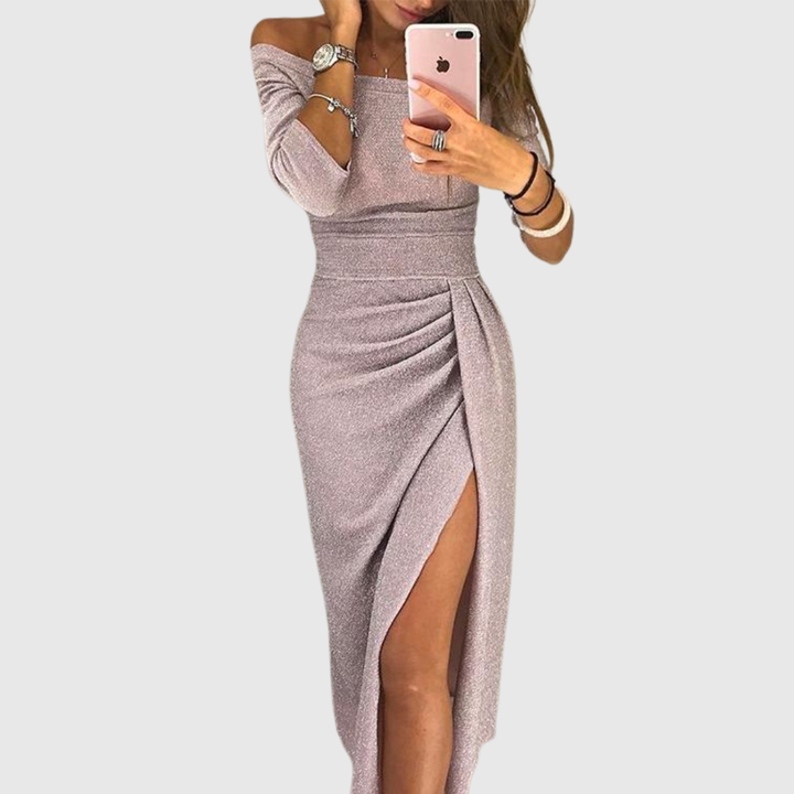 Stella™ | Halter Neck Maxi Dress CULTÉIRE DUBLIN