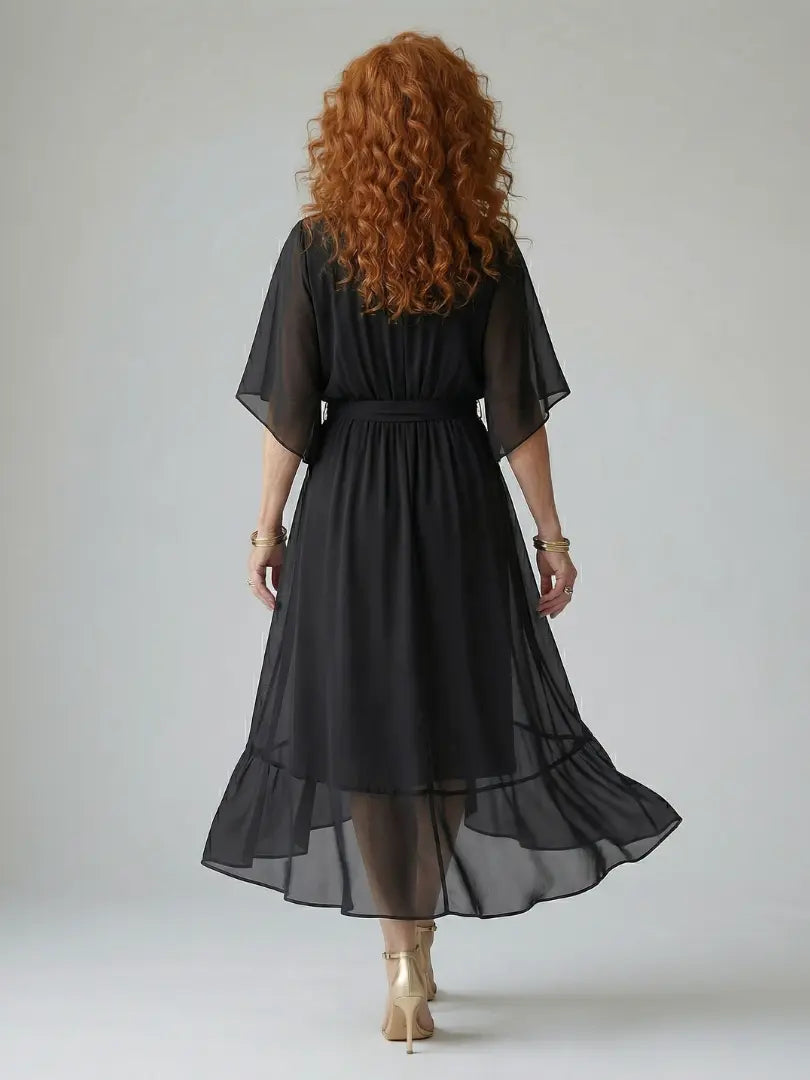 Elric | Light Drape Midi Dress CULT ÉIRE