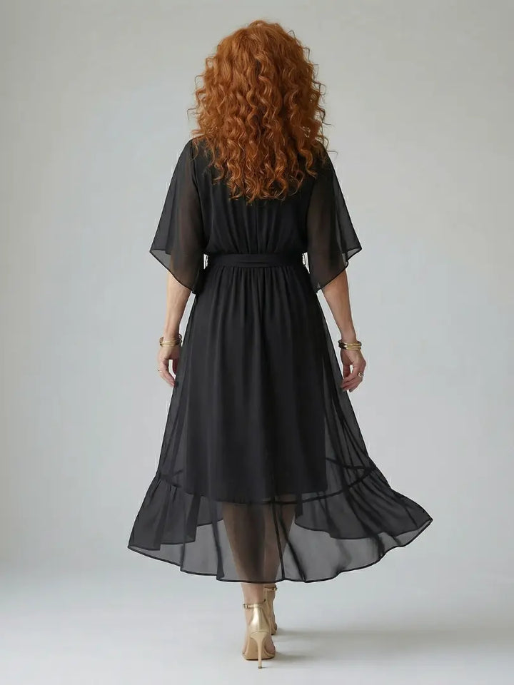 Elric | Light Drape Midi Dress CULT ÉIRE