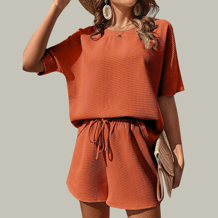 NIEVES™ – Casual Plus Size Summer Lounge Set CULT ÉIRE
