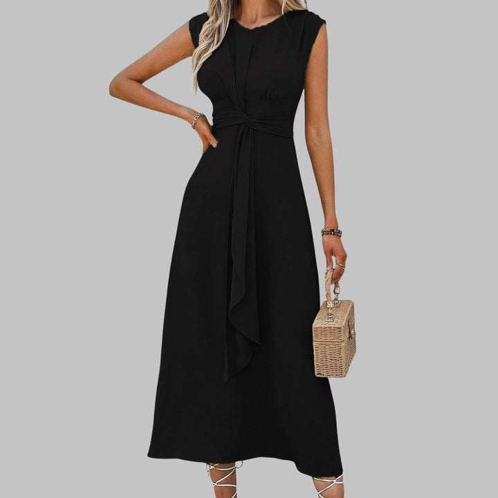 REESE™ | Elegant Sleeveless Round Neck Maxi Dress CULT ÉIRE