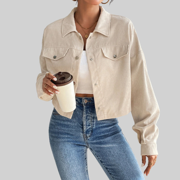 ESTRELLA™ – Classic Collared Button-Front Jacket CULT ÉIRE