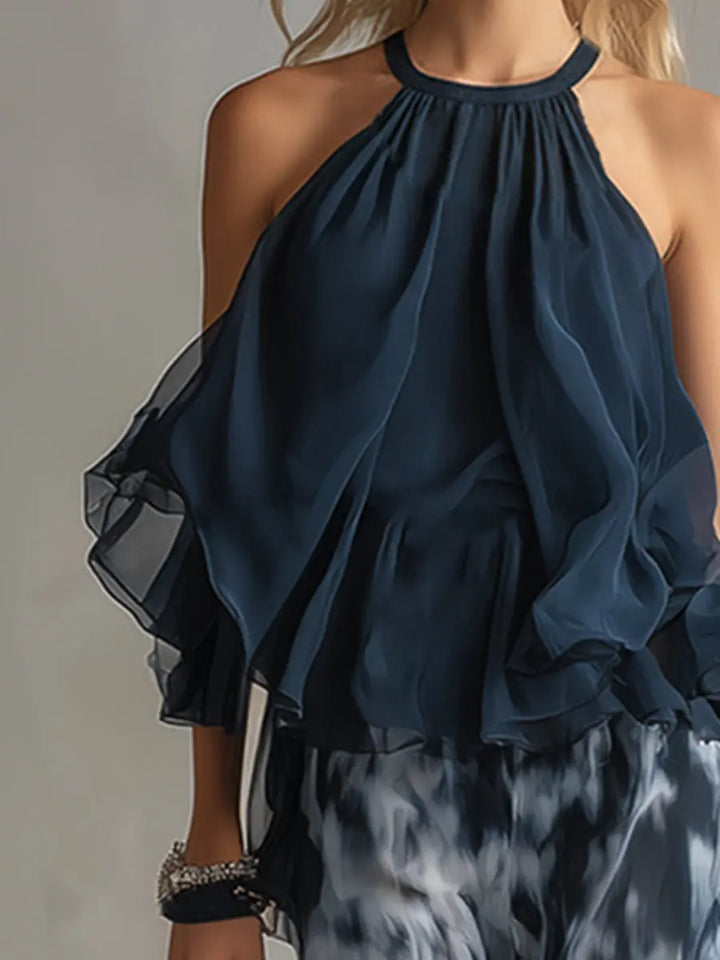 EVELINA | Printed Wide Leg Co-Ord Set CULT ÉIRE