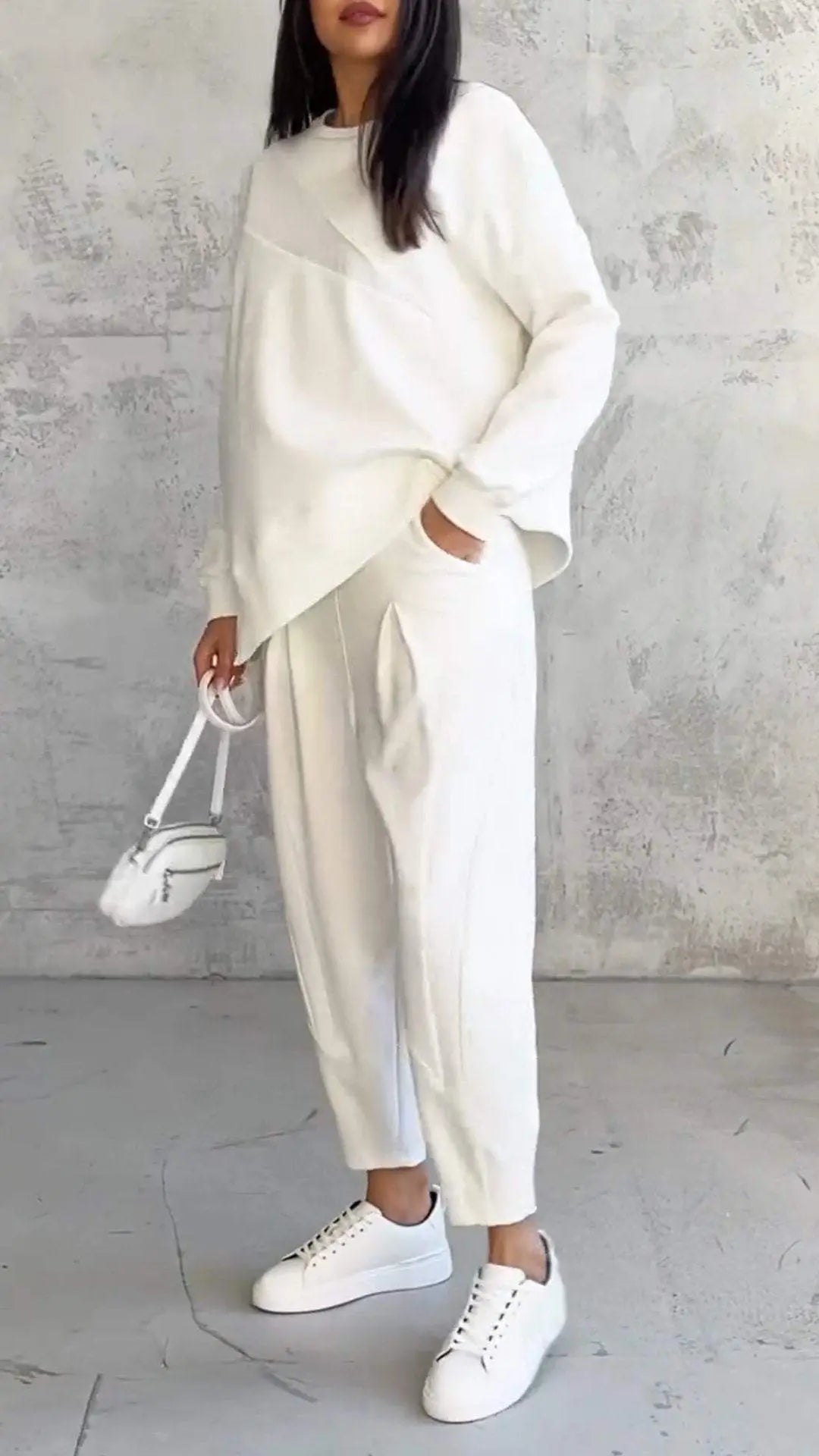 AMELIA | Casual Two-Piece Set with Round Neck and Long Sleeves CULT ÉIRE