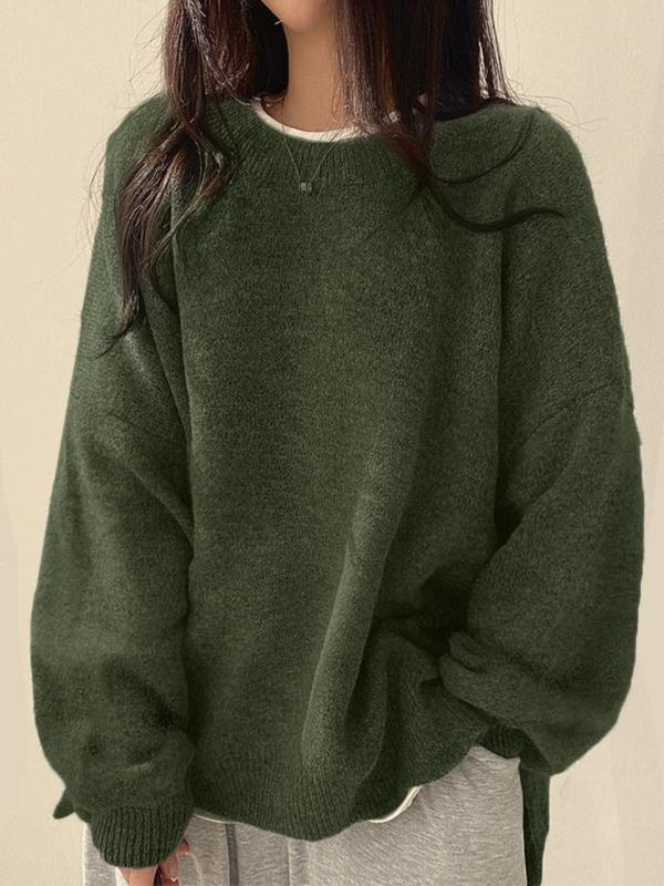 VIOLETTA™ - Cozy Long Sleeve Round Neck Knitwear Sweater CULTÉIRE DUBLIN
