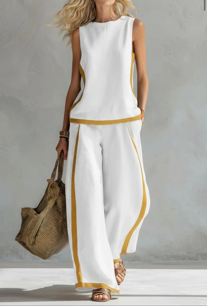 LEILA | Elegant Cotton and Linen Set CULT ÉIRE