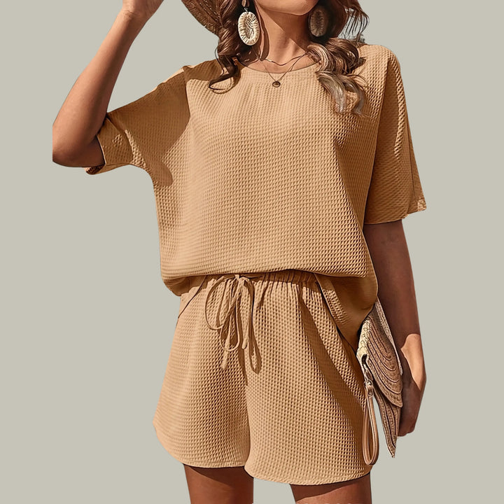 NIEVES™ – Casual Plus Size Summer Lounge Set CULT ÉIRE