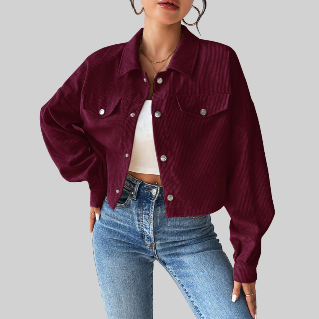 ESTRELLA™ – Classic Collared Button-Front Jacket CULT ÉIRE
