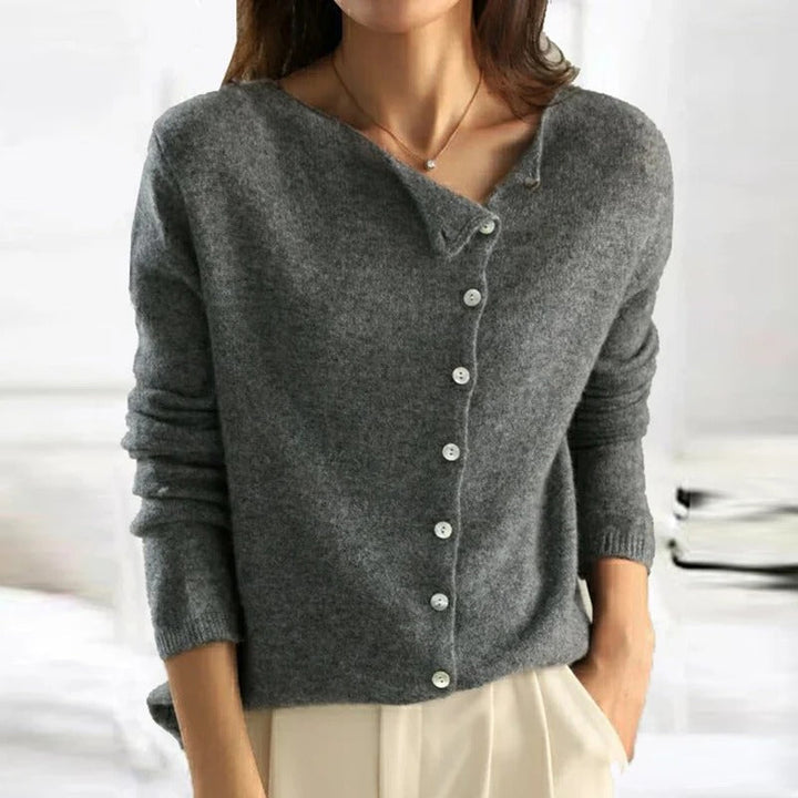 ANAIS™ | Luxe Buttoned Sweater CULTÉIRE DUBLIN