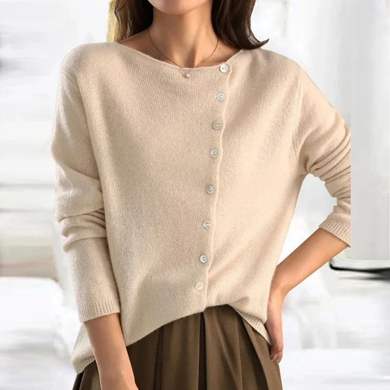 ANAIS™ | Luxe Buttoned Sweater CULTÉIRE DUBLIN