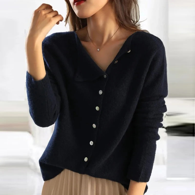 ANAIS™ | Luxe Buttoned Sweater CULTÉIRE DUBLIN