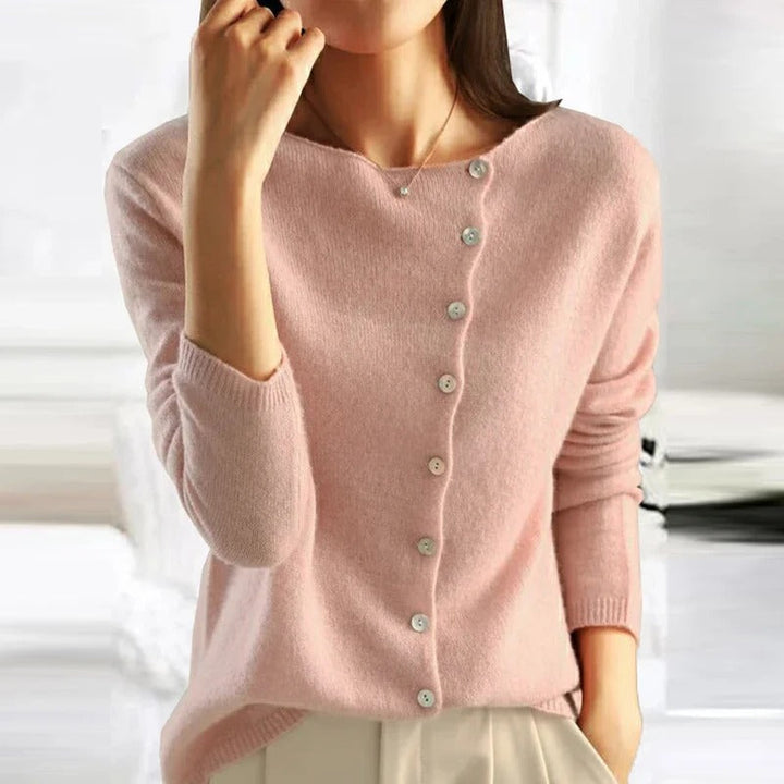 ANAIS™ | Luxe Buttoned Sweater CULTÉIRE DUBLIN
