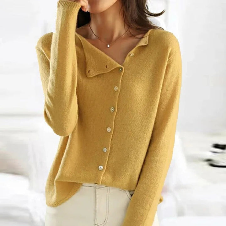 ANAIS™ | Luxe Buttoned Sweater CULTÉIRE DUBLIN