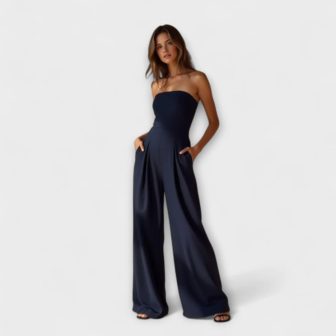 KIORA  | Elegant strapless jumpsuit CULT ÉIRE