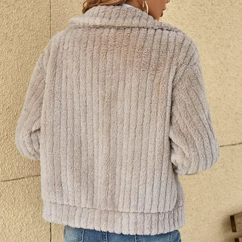 GENEVIEVE™ - Stylish Sherpa Jacket CULT ÉIRE