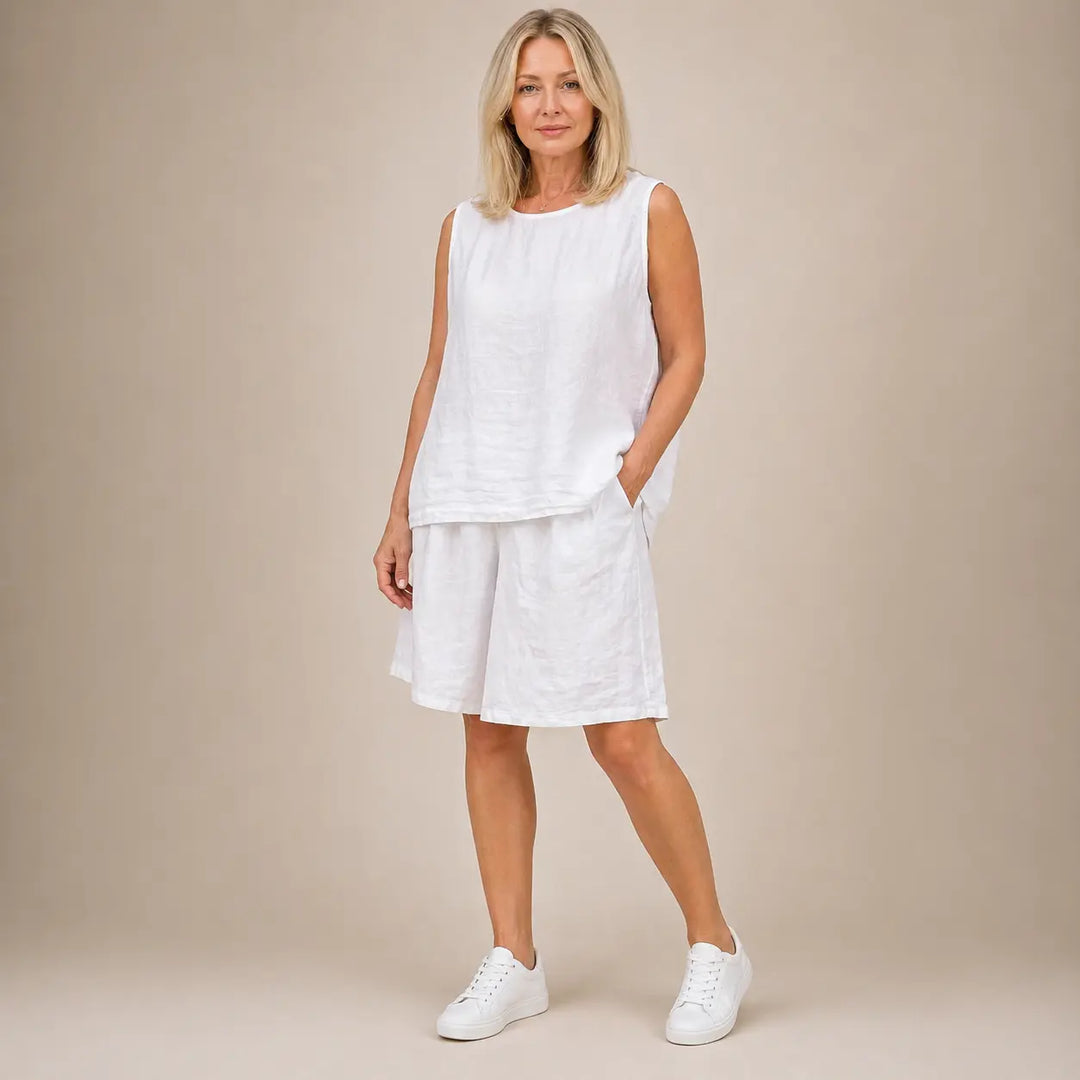 Mara | Summer Relaxed Sleeveless Top and Shorts Set CULT ÉIRE