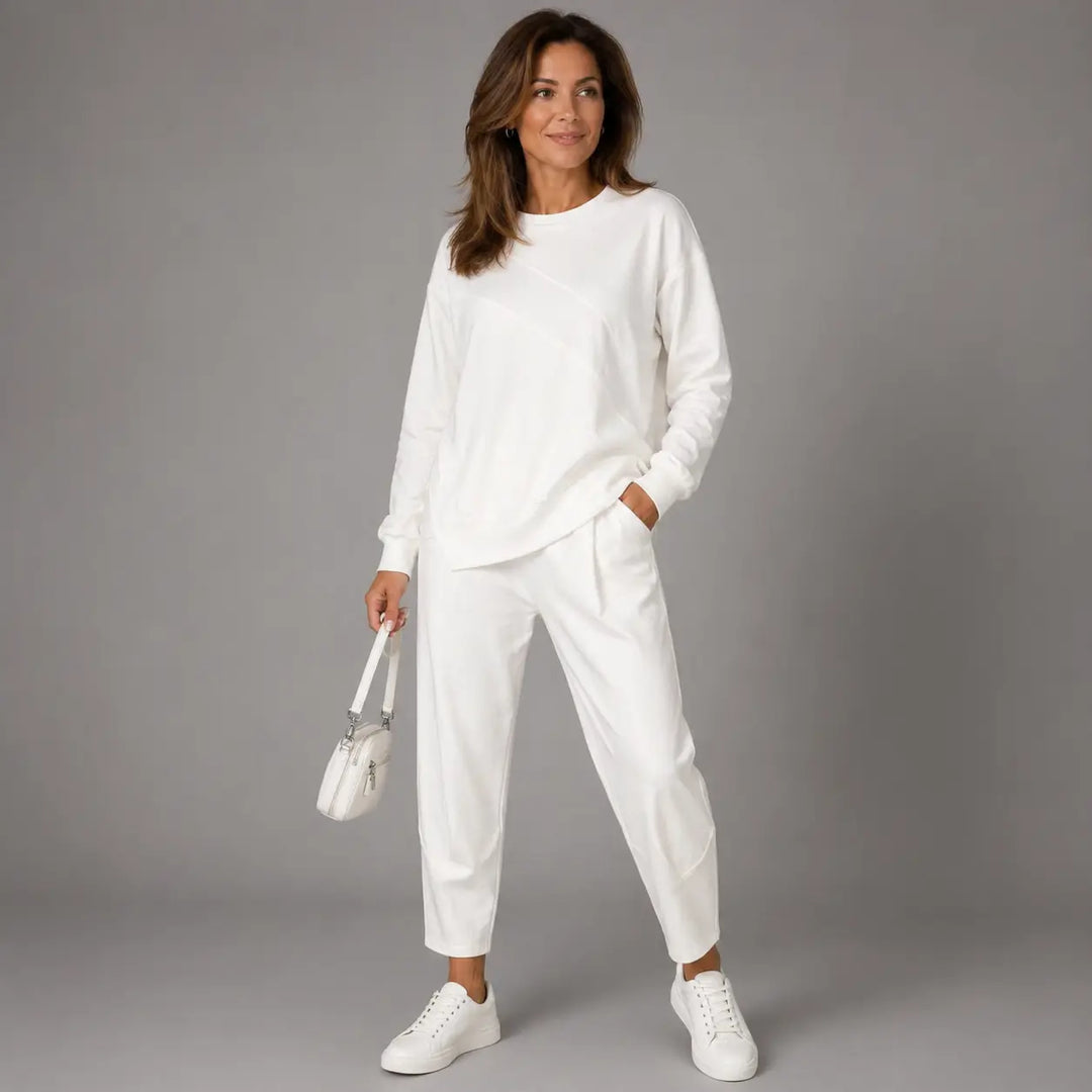 AMELIA | Casual Two-Piece Set with Round Neck and Long Sleeves CULT ÉIRE