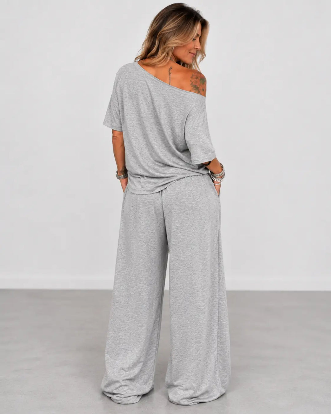 Emilia™ | Set with Top and Wide Trousers CULT ÉIRE