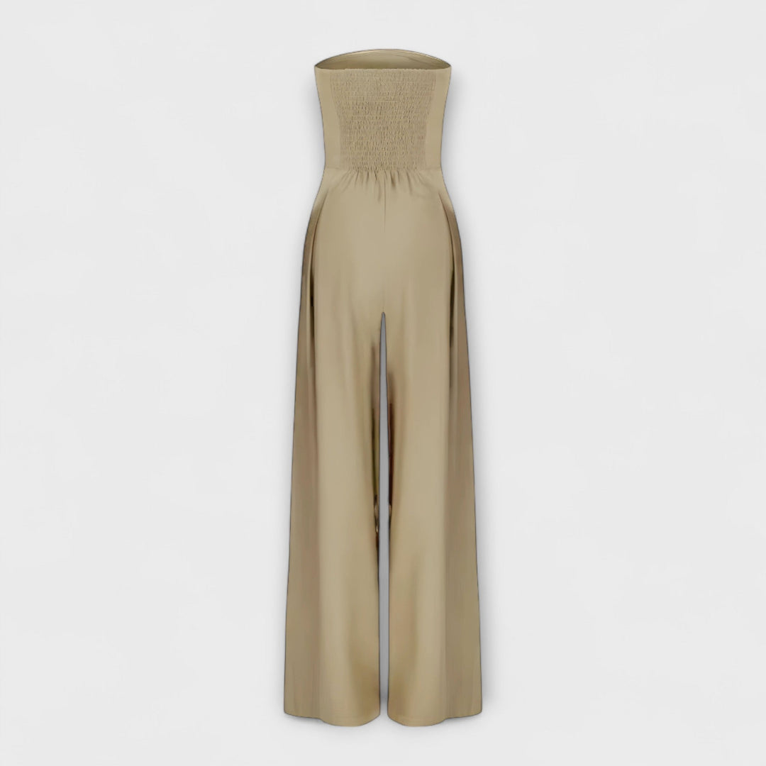 Kiora™ | Elegant strapless jumpsuit CULTÉIRE DUBLIN