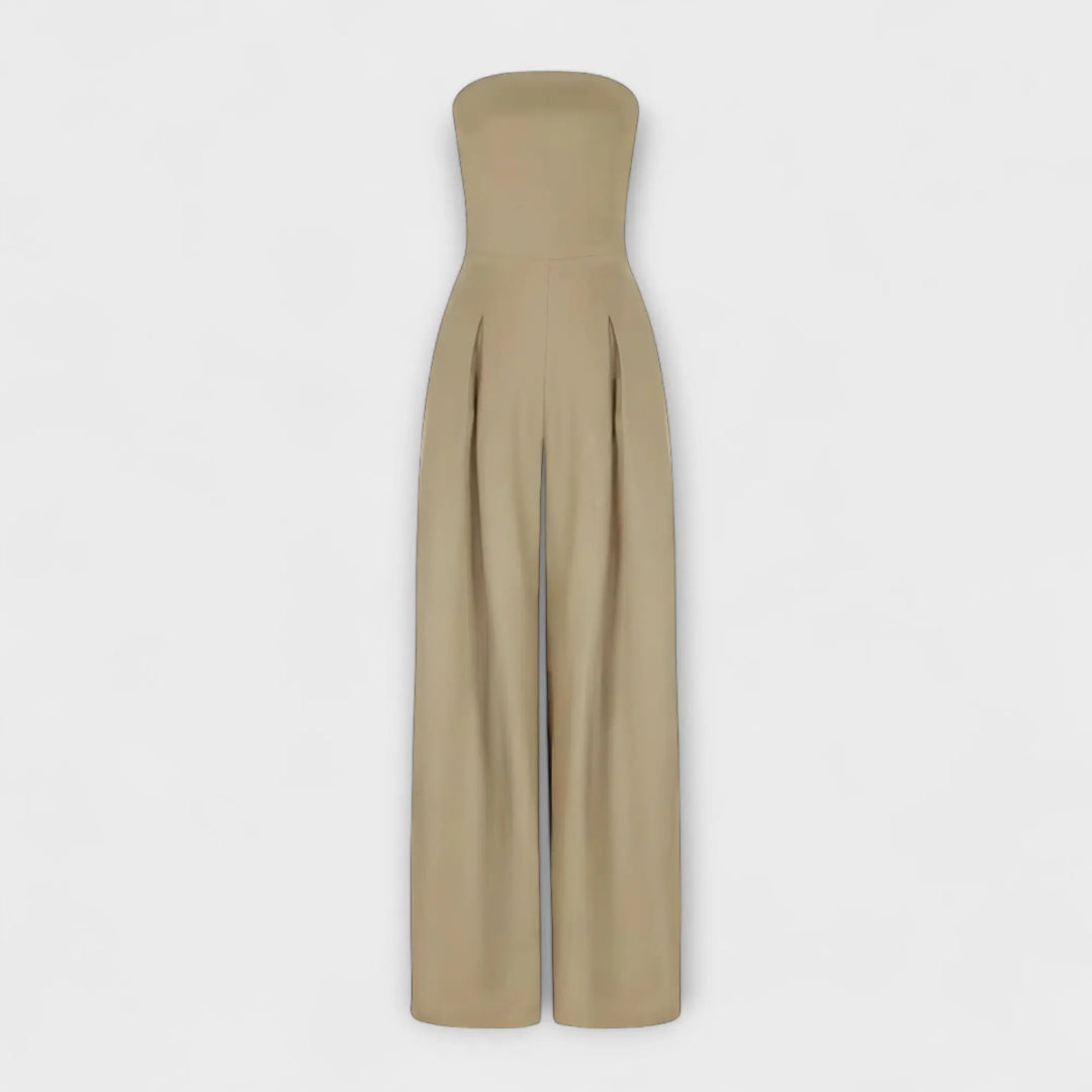 KIORA  | Elegant strapless jumpsuit CULT ÉIRE