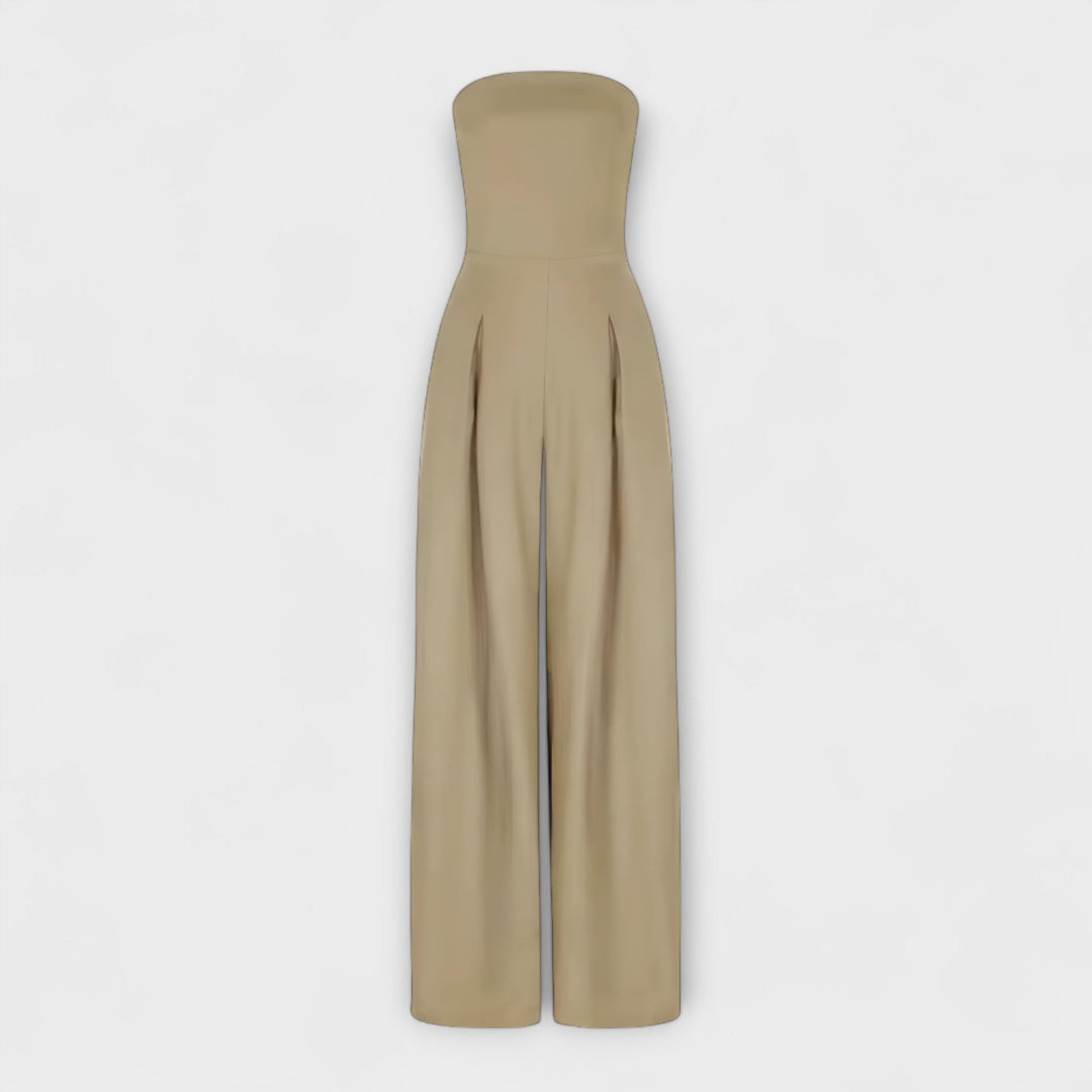 Kiora™ | Elegant strapless jumpsuit CULTÉIRE DUBLIN