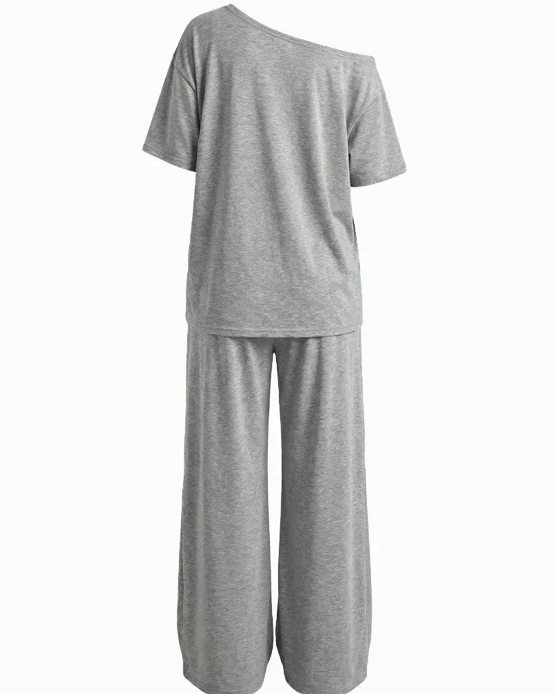 Emilia™ | Set with Top and Wide Trousers CULT ÉIRE