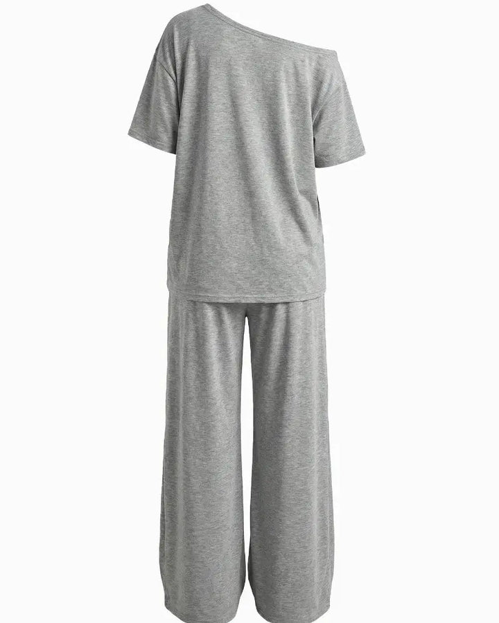 Emilia™ | Set with Top and Wide Trousers CULT ÉIRE